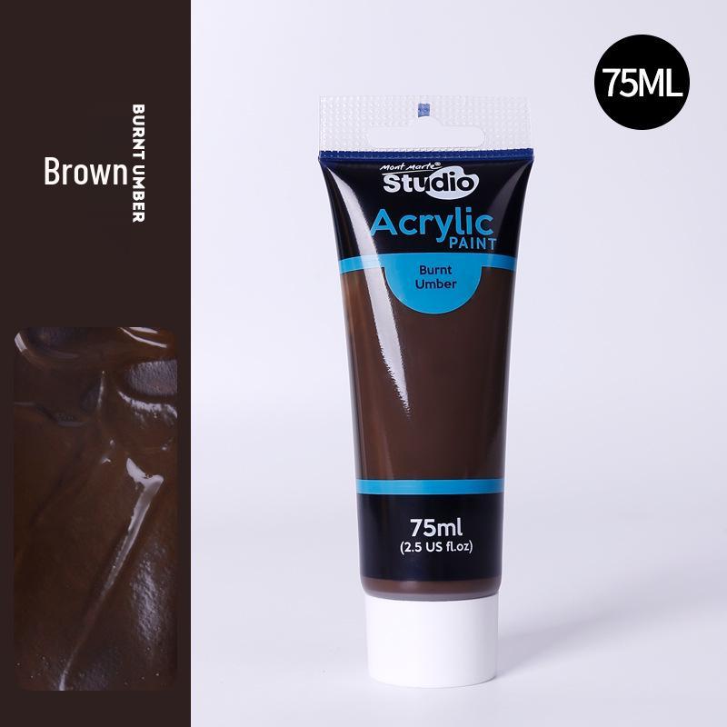 Montmartre 75ml Waterproof Non-Fading Acrylic Paint Set: Perfect for Children’s Textiles and Art Projects, Sunscreen Formula