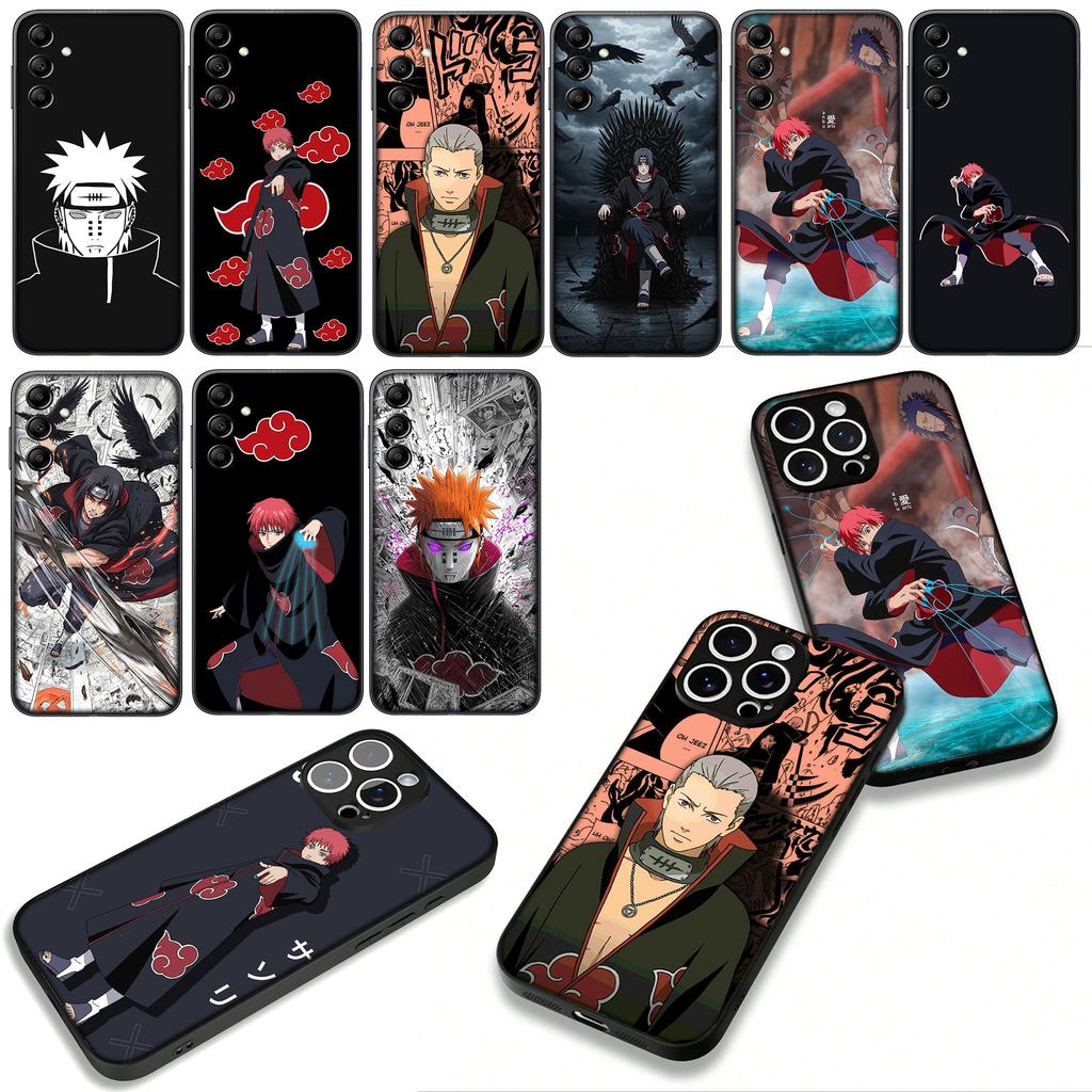 for Motorola Moto G04 G13 G14 G22 G23 G32 G34 G35 G64 G82 G84 G53 G60 G72 E14 E15 E13 Case Sasori Itachi Narutos Pain Akatsuki
