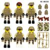 6PCS M8088 Military Anti-terrorism Special Forces Building Blocks