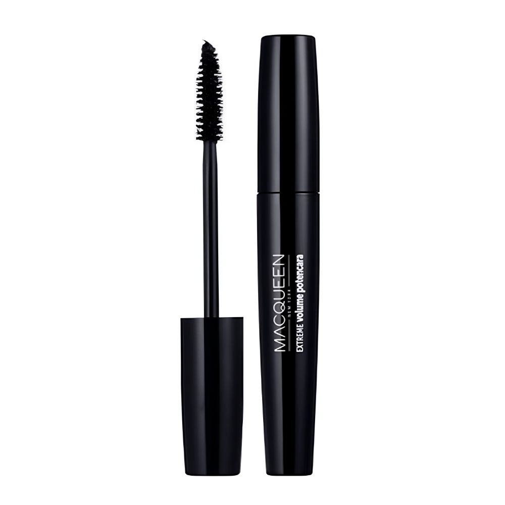 MACQUEEN NEW YORK Extreme Poten Mascara (Volume / Long-Lash ) - Smudge-Proof & Curled