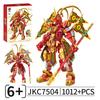 Red Monkey The King Great Saint Assembled Building Blocks Children Ornaments Toy