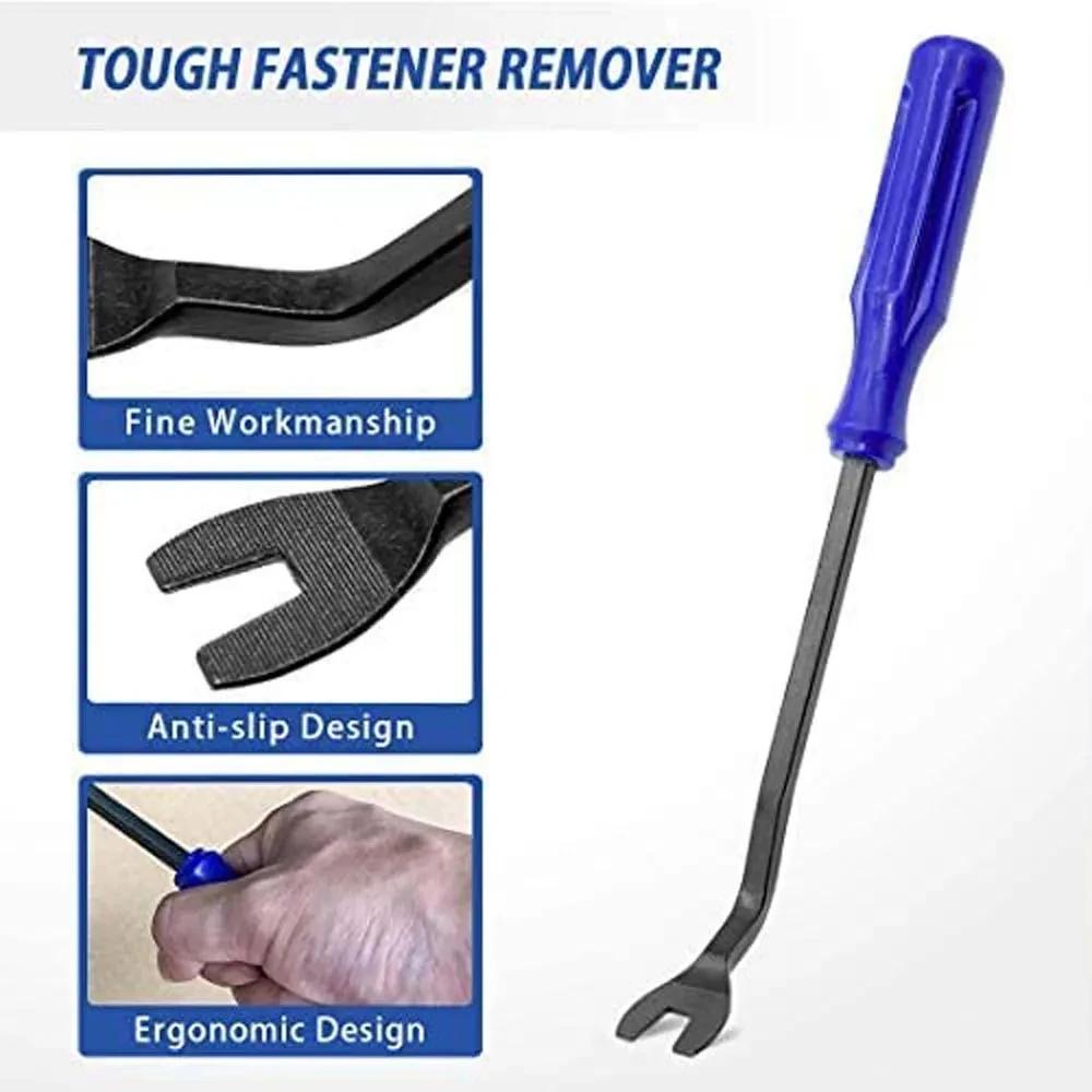 Автомобильный дверной зажим, инструмент для снятия обшивки панели, комплекты для разборки автомобильной аудиосистемы, установщик для разборки навигации, автомобильный гвоздодер