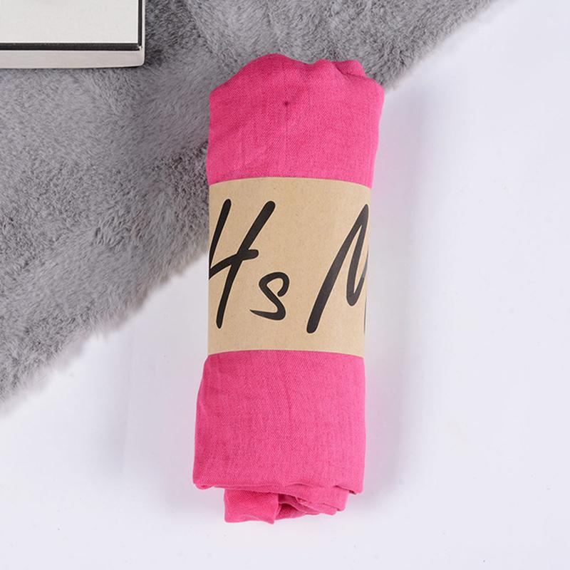 Женский ветрозащитный шарф в национальном стиле, шали, накидки, однотонные хлопковые теплые шарфы, зимний весенний подарок