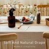 Lace Lace Tablecloth Jacquard Striped Nordic Ins Tablecloth Cotton And Linen Small Fresh Striped Table Cloth