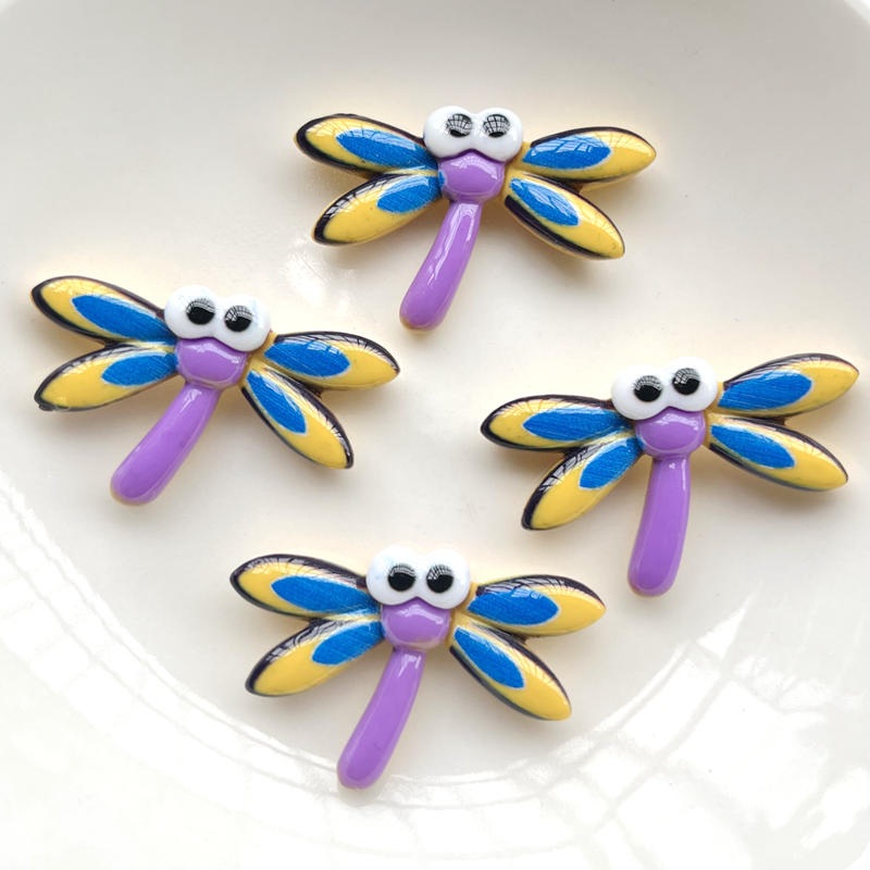 10 шт., новый жук, бабочка, стрекоза, летающая птица, декоративная смола с плоской задней частью, заколка для волос «сделай сам», аксессуары для мобильного телефона, плоская задняя часть