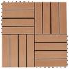 VidaXL 22x Terrace Tiles Patio Tiles Balcony Tiles Garden Tiles Floor Tiles 277801