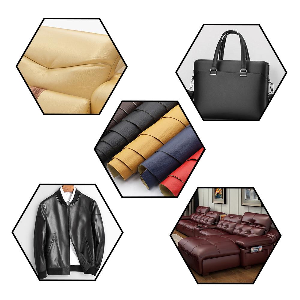 50X135CM Length PU Leather Self Adhesive Fix Subsidies Simulation Skin Back Since the Sticky Rubber Patch Leather Sofa Fabrics
