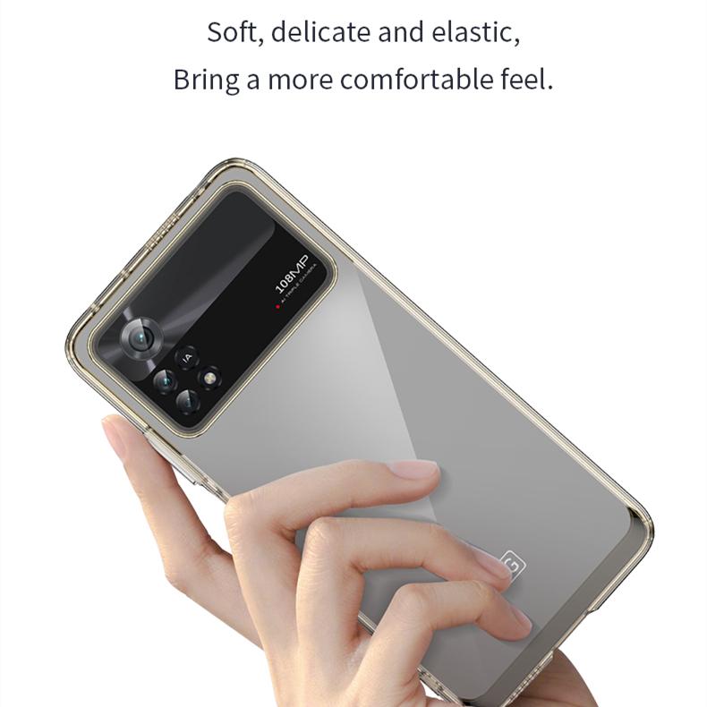 Чехол для Xiaomi Poco X4 Pro 5G Чехол для Xiaomi Poco X4 Pro 5G Противоударный Конфетный Жесткий ТПУ Защитный Чехол для Телефона Задняя Крышка Poco X4 Pro 5G