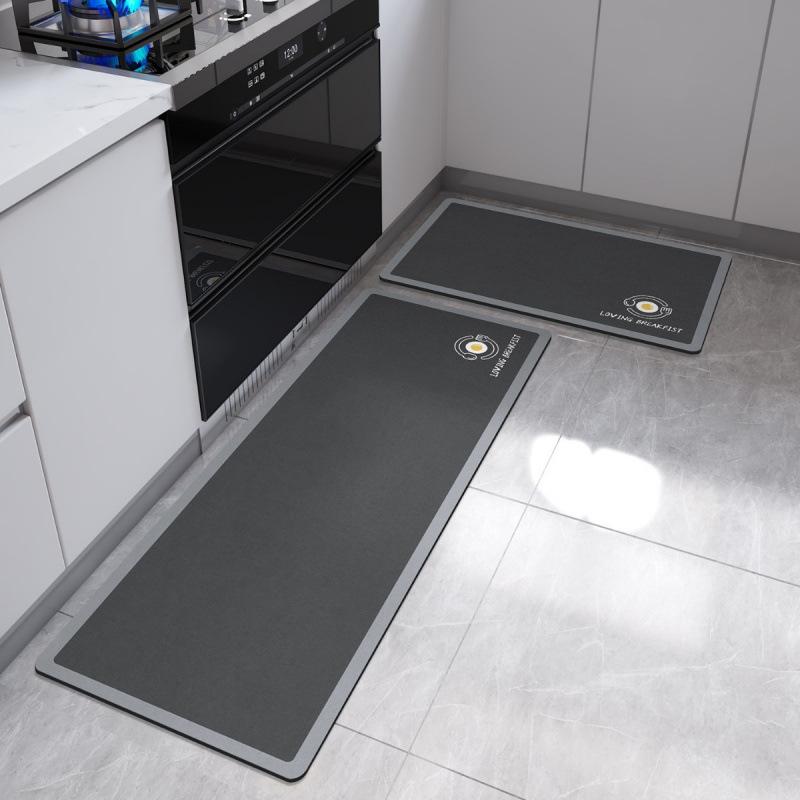 Kitchen Rug Simple And Absorbent, Easy To Clean, Suitable For Corridors, Dining Rooms, Entrance Halls And Home Decoration