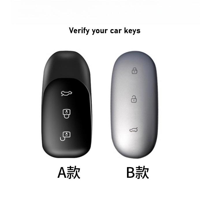 Car Key Cover for Li Auto L9 L8 L7 Litchi Patterned Key Bag Scratch Resistant Buckle Rope Car Smart Key Protective Cover