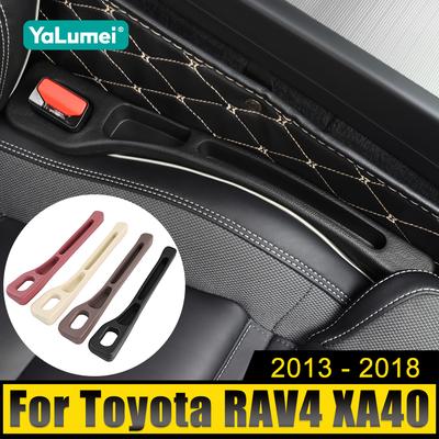 Для Toyota RAV4 XA40 2013 2014 2015 2016 2017 2018 RAV 4 Car Seat Gap Anti Leak Stopper Strip Slot Seat Gap Storage Organizer