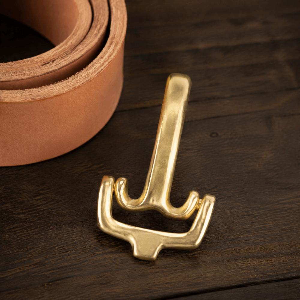 Solid Brass Brass Buckle Hardware Multi-Purpose Use Pin Buckle Set Belt Buckle Set For Belts