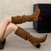 Fashion Winter Fashion Pointed Toe Women Long Over The Knee Boots Night Club High Heels Party Stripper Female Shoes