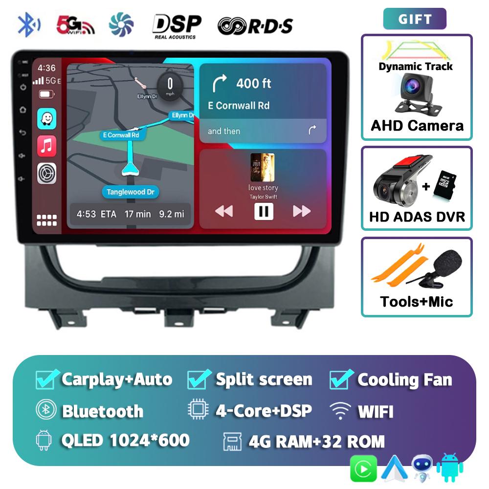 Android 14 Carplay Auto Car Radio For Fiat Strada Idea 2012 2013 2014 2015 2016 Multimedia GPS Player Video Stereo WIFI+4G DSP