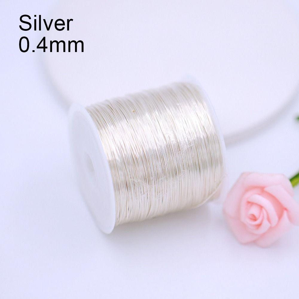 0.3mm 0.4mm Brass Copper Wire DIY Handmade Brass Wire Durable Jewelry Making Wire Jewelry Making