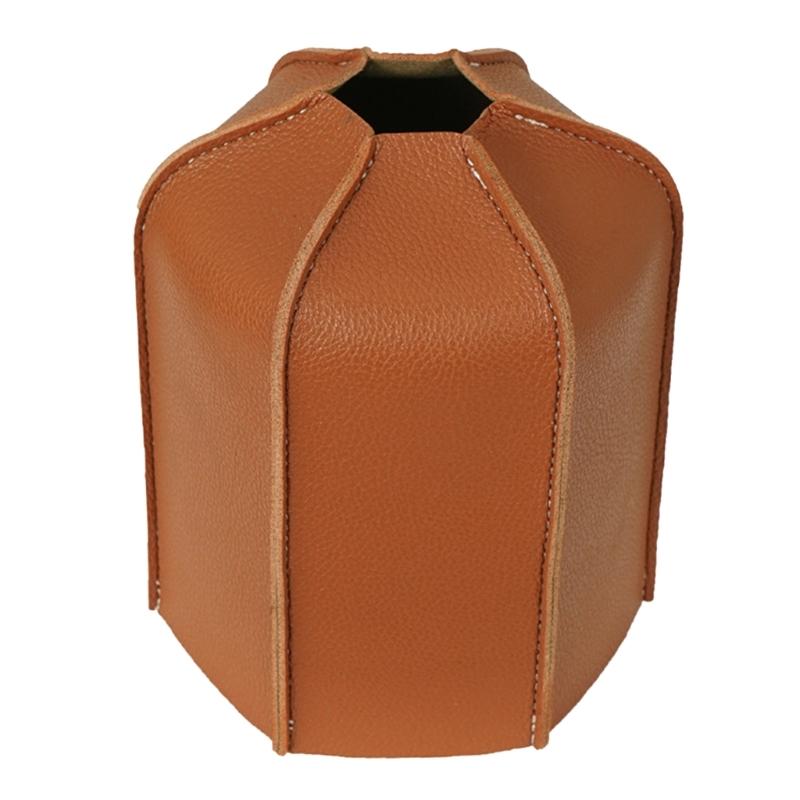 Gas Canister Cover Cylinder PU Leather Gas Canister Protective Box Propane Gas Cylinder Cover Gas Fuel Tanks Protector