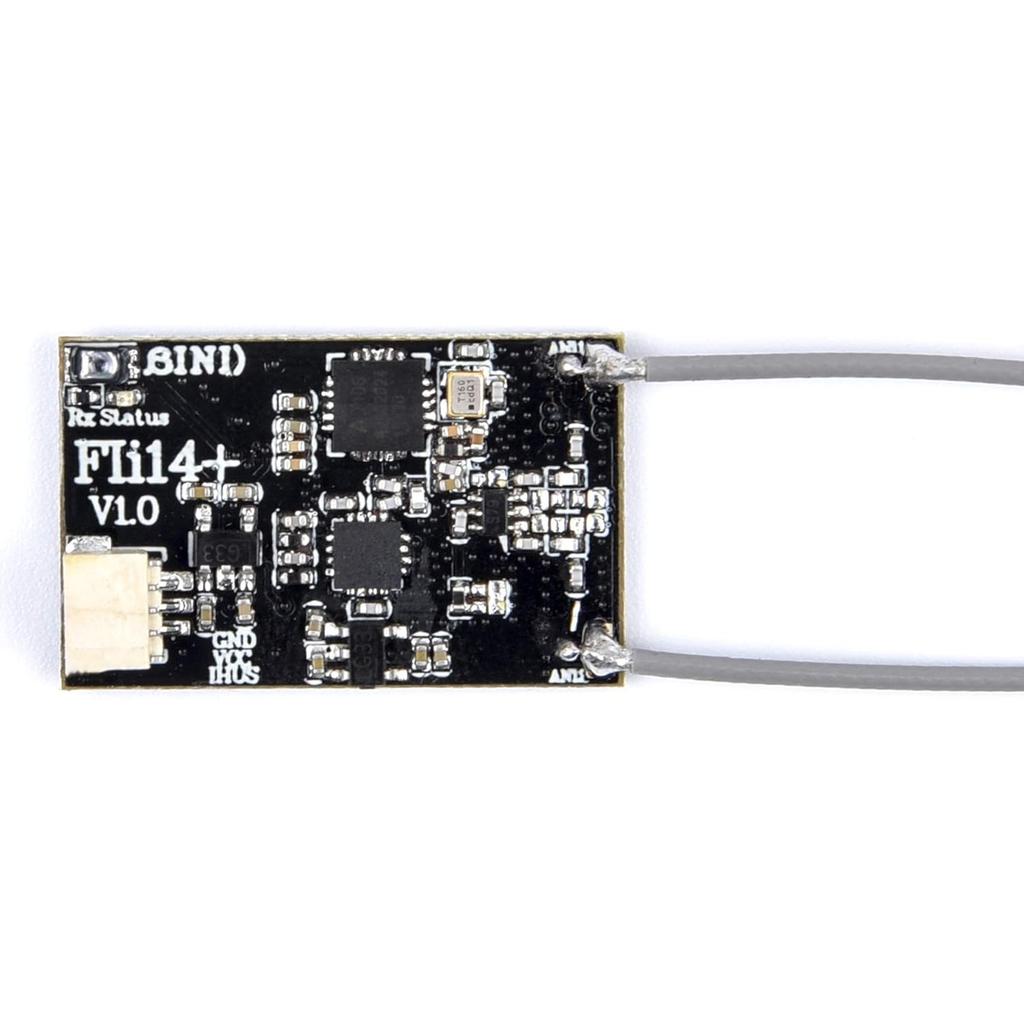 Мини-приемник Fli14+ 14 каналов 2А с выходом RSSI IBUS Микро FPV-приемник для Flysky AFHDS-2A для пультов ДУ Flysky FS i6 i10 i6x Turnigy I6S