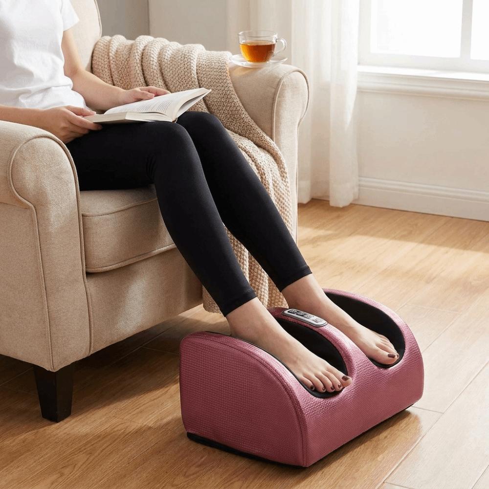 Infrared Heating Shiatsu Massager Roller Design Heated Foot Massager for 24W/12V Health Care