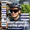 QY-Pro2 Smart Sports Cycling Glasses Wireless Open Earbuds Built-in Microphone UV400 Ultra-light Windproof Cycling Sunglasses