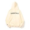 Essentials Hooded Zip-Up Sweatshirt Mens Oversized Cotton Pullover With Front Pocket Casual Streetwear