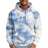 Men's Loose Printed Hooded Sweatshirt Men's Casual Fashion Sports Sweatshirt
