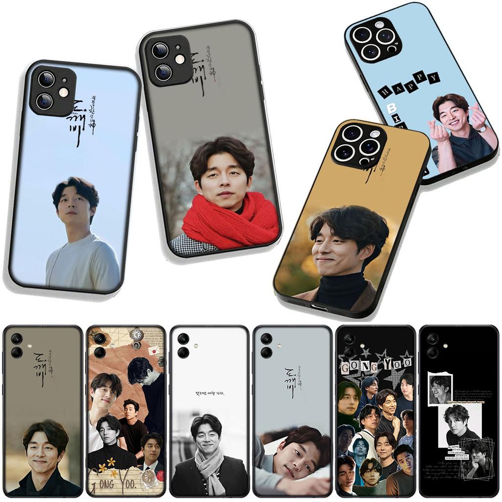 Чехол для телефона Постер Гон Ю K POP Чехол для Apple iPhone 16 15 14 Plus 13 12 Mini 17 Pro Max + ProMax 16E Air 15+ Чехол