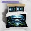 Bigfoot 3pcs Bedding Set Duvet Cover Closure Includes 1 Duvet Cover & 2 Pillowcases for All Seasons Bedroom Home Dorm Decor