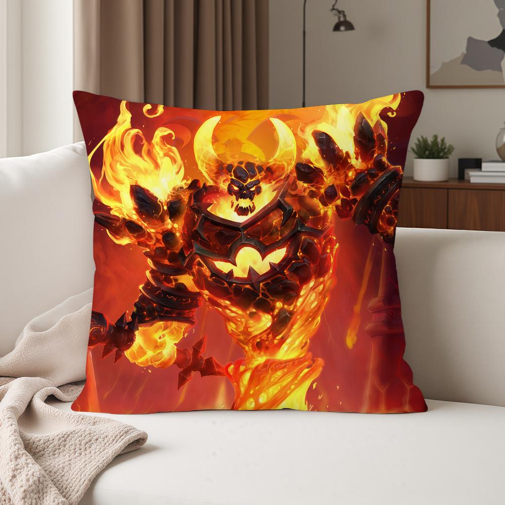 Game Wworld Of Wwarcraft Pillow Case Suitable For Bedrooms Living Rooms Cars Home Decoration
