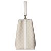 Gucci GG Emblem Logo Print GG Monogram Coated Canvas Shoulder Tote Bag Small Women handbags Beige White 815103-FAD6L-9641