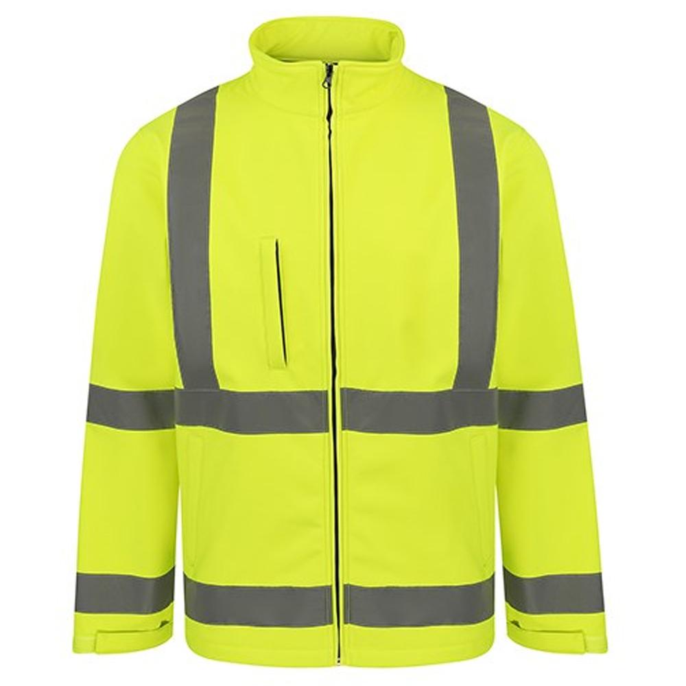 Korntex Mens Turku Hi-Vis Soft Shell Jacket