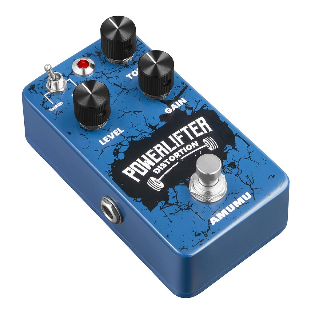 AMUMU POWER Distortion Guitar Effects Pedal Handmade LIFTER™