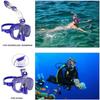 Beginner Snorkeling Gear Kit Anti-Fog Diving Mask and Dry Top Snorkel Combo