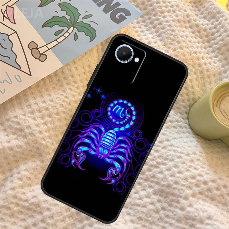 Чехол "Двенадцать созвездий" для Realme C67 C63 C55 C51 C75 C61 C53 C35 C65 C71 11 12 13 14 15 Pro Plus GT6 GT7 Pro