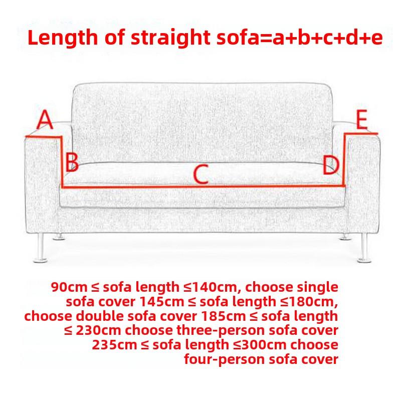 Чехлы для диванов с принтом, чехлы для диванов, чехлы для подушек, универсальные чехлы для диванов на 1/2/3/4 места без наволочки