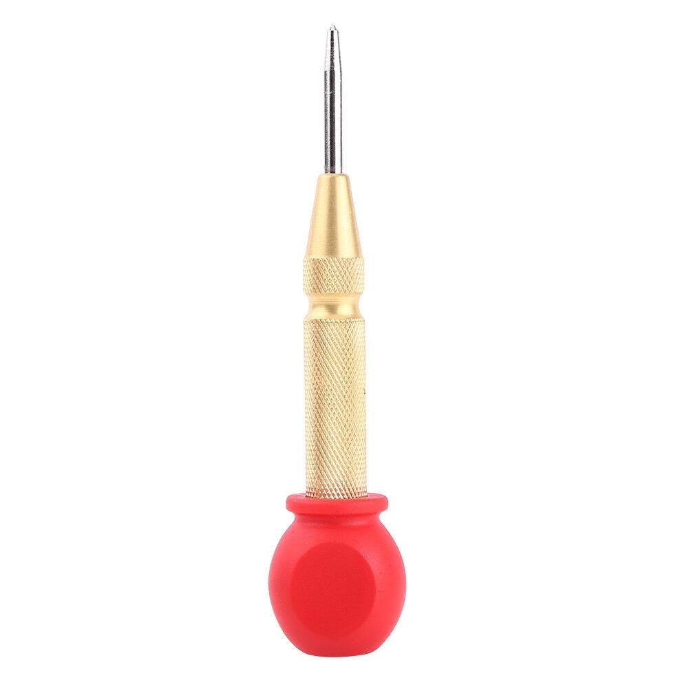 Premium Automatic Center Punch Spring Load Chrome Rivet Screw Tool For Precise Marking