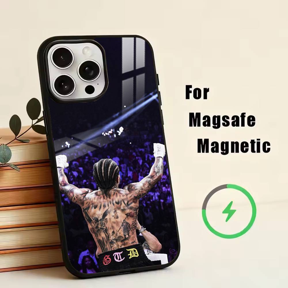 Чехол для телефона Gervonta Tank Davis для iPhone 17, 16, 15, 14, 13, 12, 11 Plus, Pro, магнитный, с поддержкой беспроводной зарядки MagSafe