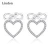Lindon Women's Zircon Copper Alloy Earrings - Wedding Party Gift Pendant Earrings