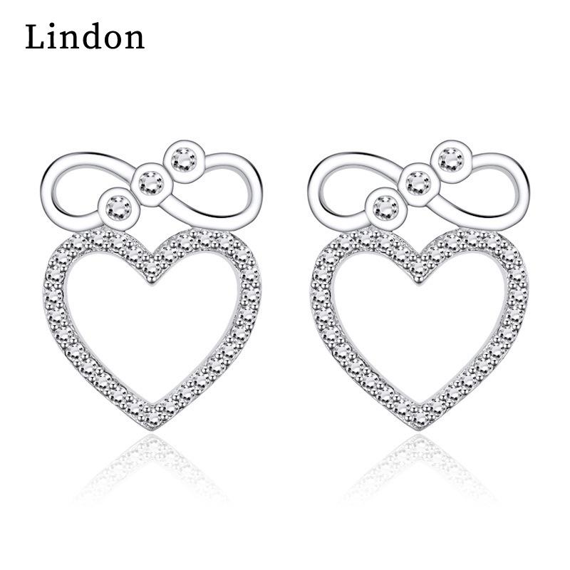 Lindon Women's Zircon Copper Alloy Earrings - Wedding Party Gift Pendant Earrings