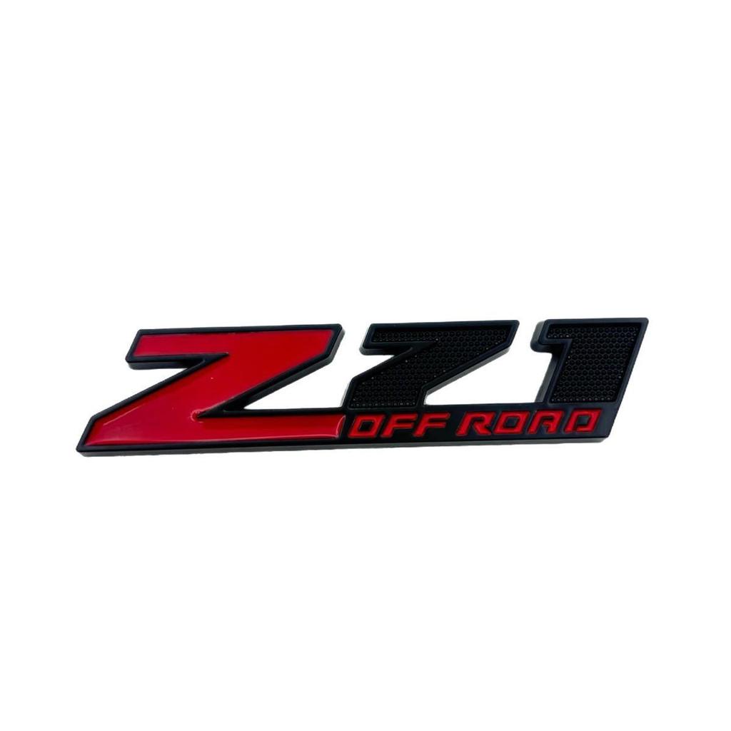 Large Z71 Sticker for Chevrolet Modified Car: Personalized Metal Emblem & Rear Decoration Decal