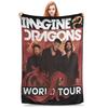 Imagine Dragons Группа Loom Мировой Тур 2025 Плед Различные Размеры Уютный и Легкий Пледы для Дивана и Кровати
