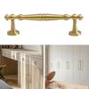 Gold Cabinet Drawer Knob Knurled Drawer Door Handle Simple Furniture Accessories for Home
