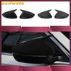 For Peugeot 208 2020-2025 Peugeot 308 2014-2020 508 2008 Rearview Side Mirror Cover Wing Cap Sticker Exterior Case Trim Carbon