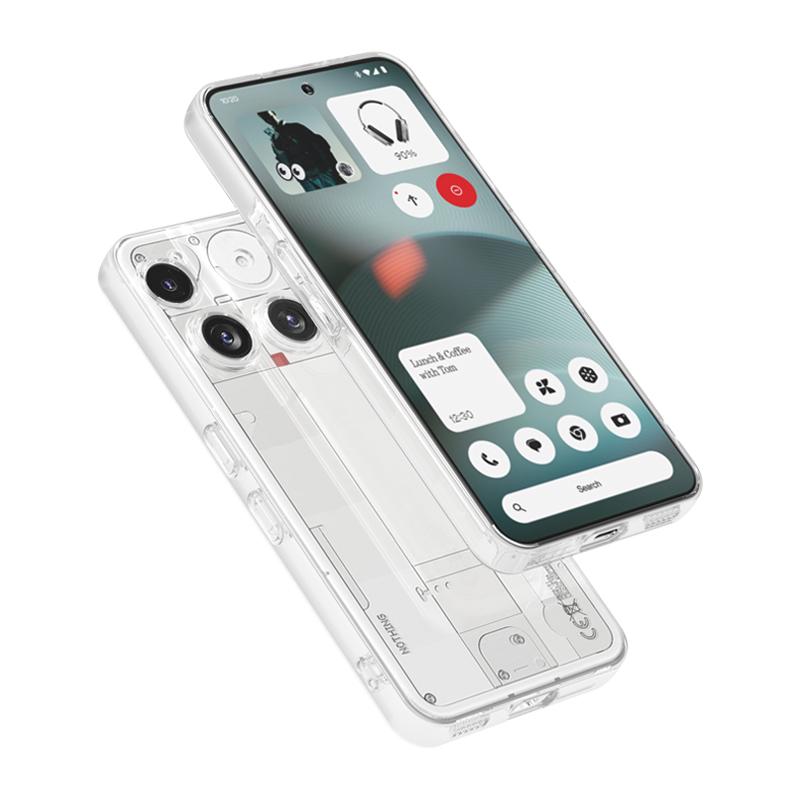 Нежелтеющий прозрачный мягкий чехол из ТПУ для Nothing Phone 3 5G 3A Pro 2a Plus CMF 2 1 Phone3 Phone3a