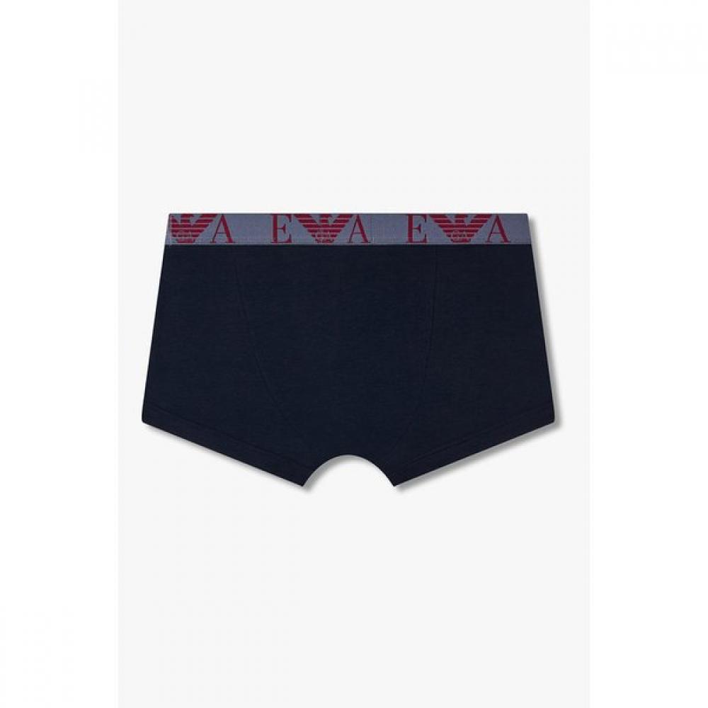 Emporio Armani Men S Big Eagle Logo Banded Cotton drawerS Set 2pc 0815312303 0815312305