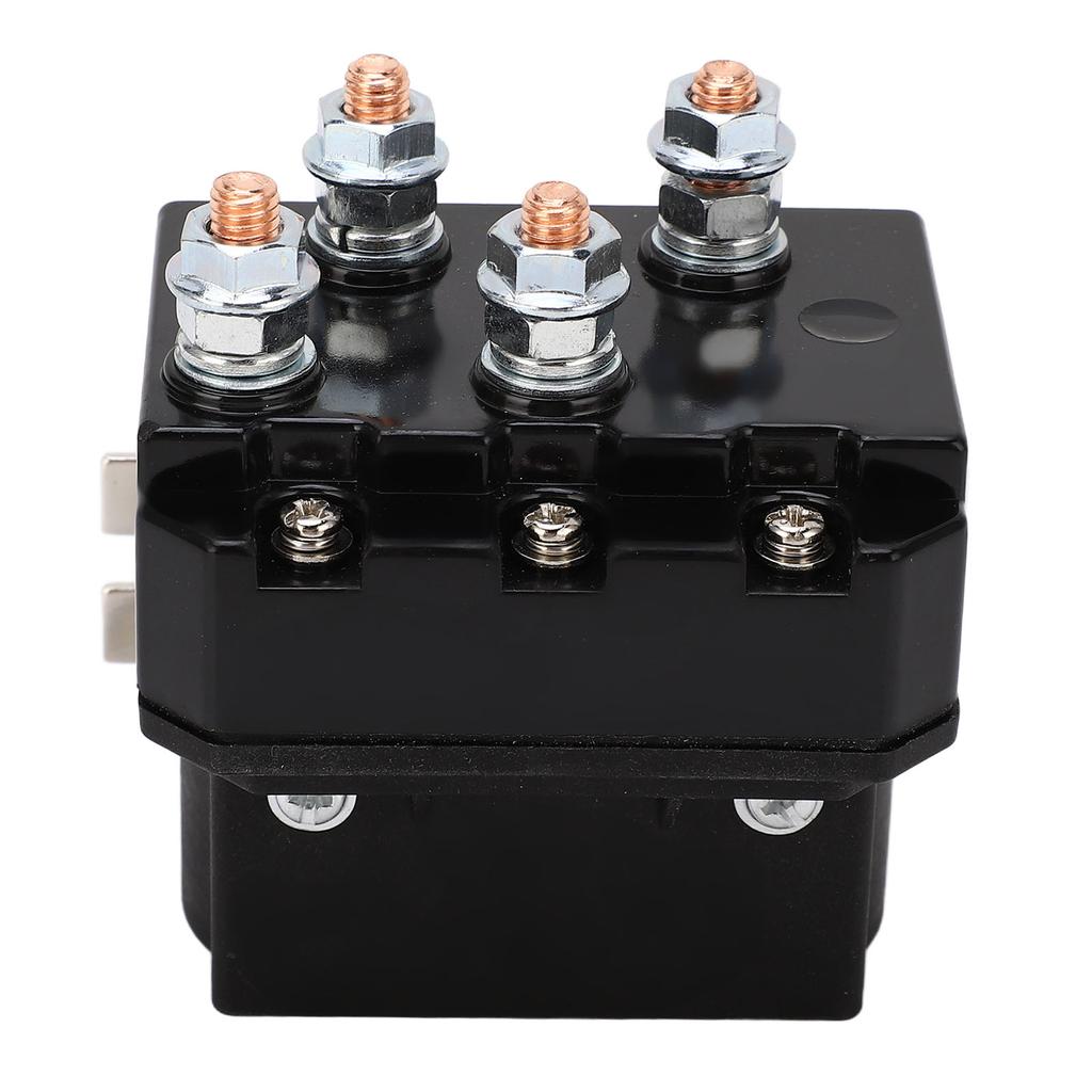 Электрическое реле лебедки 250А Корпус из АБС-пластика Водонепроницаемый Медный контакт Латунная катушка Реле-контактор лебедки