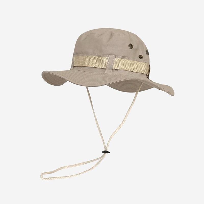 1 Piece Western Cowboy Hat For Women Men-Proof Hat Outdoor Fishing Camping Alpine Cap Summer Uv Bucket Hat