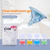 Туалетный цветок, очиститель для унитаза, гель, портативный бытовой дезодорант для туалета, очиститель