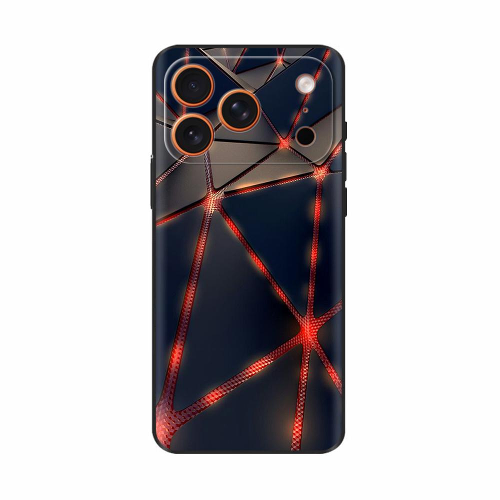 Мягкий чехол для телефона iPhone 17 Pro Крутой Волк Лев Защитный чехол для iPhone 17 Pro Max Жидкий силиконовый бампер для iPhone Air