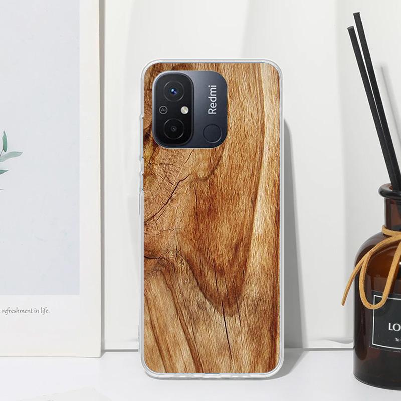 Wood Wooden Pattern Phone Case For Xiaomi Redmi 14C 13 13C 12 12C 10 10A 10C 9 9A 9C 9T 8 8A 7 7A 6A 6 Pro K80 K70 K60 K40 K20 1