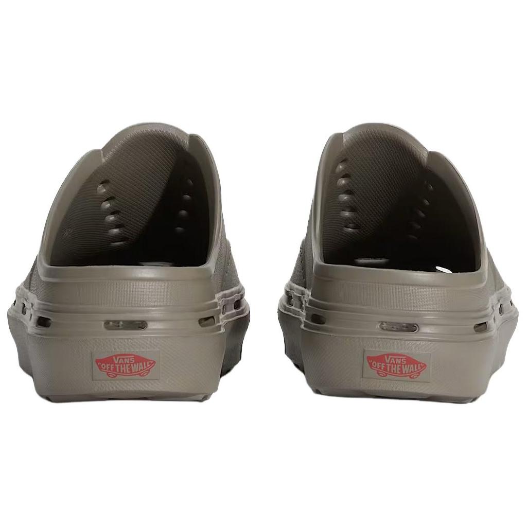 Vans Оригинальные шлепанцы-мюли из пены, удобная посадка, закрытый носок, унисекс, серые, VN000EJ99JC